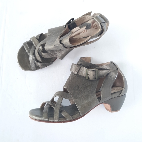 Anthropologie Gee Wawa Strappy Sandals Leather - Picture 1 of 6